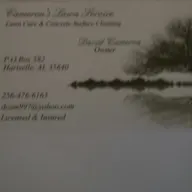 Cameron's Lawn Service logo