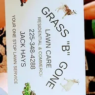 Grass 'b' gone logo