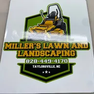 Miller's Lawn & Landscaping logo