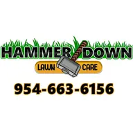 Hammer Down Lawn Care logo