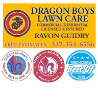 Dragon Boy's Lawn Care logo