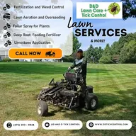 D&D Lawn Care & Tick Control logo