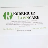 Rodriguez Lawn care logo