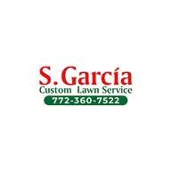 S.Garcia Custom Lawn Service logo