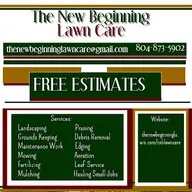 The New Beginning Lawn Care logo