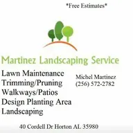 Martinez Landscaping Service logo