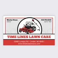 Time lines lawn care LLC logo