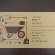 White's property maintenance logo