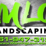 Manning Lawn Care and Landscaping, MLC Landscaping logo