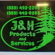 J&H yard care/ products and services logo