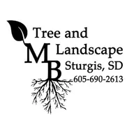 MB Lawns and Snow and landscape logo