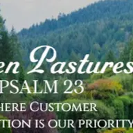 Green Pastures Psalm 23 Lawn Care Services logo