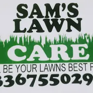 Sams lawn care logo