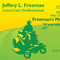 Freeman mowing service LLC logo