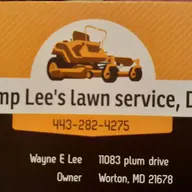 Stump Lee's lawn service DBA logo
