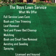 The Boys Lawn Service logo