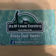 B&M Lawn Service logo