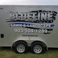Blueline Lawn & Landscape logo