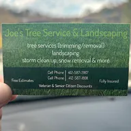Joes lawn n tree service LLC logo