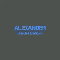 Alexander lawn and landscape LLC logo