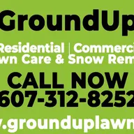 GroundUp LawnCare and Snow Removal logo