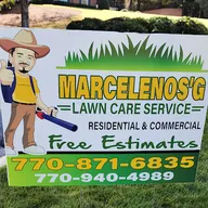 MARCELENOSG'LAWNCARE logo