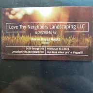 Love Thy Neighbors Landscaping LLC logo