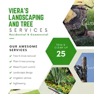 Viera's Landscaping and Tree Service logo