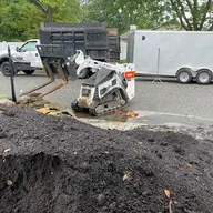 The yard guys landscaping services logo