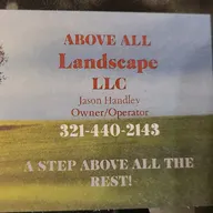 Above all landscape logo