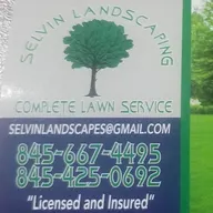 Selvin landscaping logo