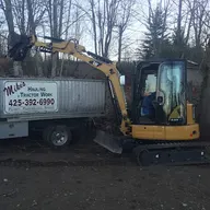 Mike's Hauling and Tractor Work logo