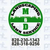 M & D Landscaping logo