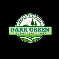 Dark green Landscaping Corp logo