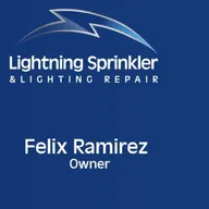 Lightning Sprinkler and Lighting Repair logo