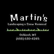 Martin's Landscaping/snow removal/small engine repair logo