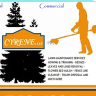 Cyrene lawn care and maintenance logo
