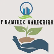 F Ramirez Gardening logo