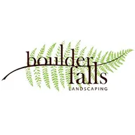 Boulder Falls Landscape logo