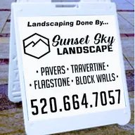 Sunset Sky Landscape & Design logo