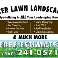 Better Lawns Landscaping logo