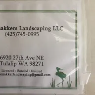 Vandenakkers Landscaping LLC and Nursery logo
