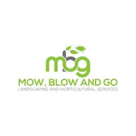 Mow, Blow and Go Landscaping and Horticultural services logo