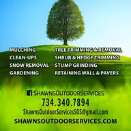 Shawn's Outdoor Services logo