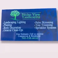 Devine view landscaping logo