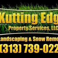 Kutting edge property service logo