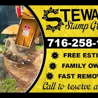Stewart's Stump Grinding logo