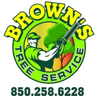 Brown's Tree Service and Land Clearing logo