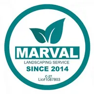 MARVAL LANDSCAPING SERVICE logo