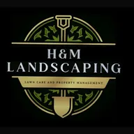 H&M landscaping logo
